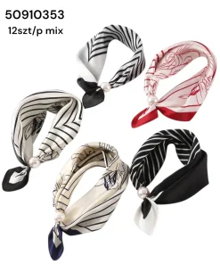 Szaliki damskie ,paczka 12szt, mix kolor (Sao chép)