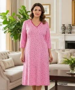 Koszule nocne DAMSKI ,size l-4xl,paczka 10szt,mix kolor
