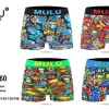 Bokserki DZIECIĘCA, Size 110/116-130/146 , paczka 24szt, mix kolor