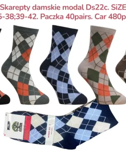 Skarpety Damskie, Size 35-42, paczka 40szt, mix kolor (Sao chép)