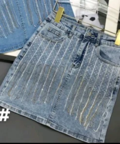 Spodenki jeansowe Damskie, size s-l , paczka 6szt, 1 kolor (Sao chép)