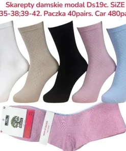 Skarpety Damskie, Size 35-42, paczka 40szt, mix kolor (Sao chép)