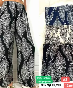 Spodnie Damskie,Size m/l-xl/2xl, paczka 12szt, mix kolor