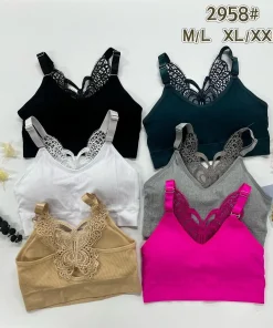Topy Damskie, Size m/l-xl/2xl, paczka 12szt, mix kolor