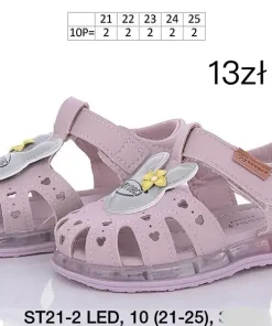 Sandały DZIECIĘCE (21-26, 10par)