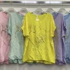 Bluzki DAMSKA WŁOSKA, Size uni ,paczka 6szt mix kolor (Sao chép)