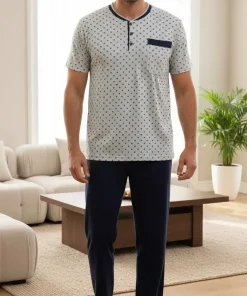 Piżamy MĘSKA ,size m-3xl,paczka 10szt,mix kolor