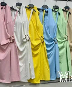 Sukienki damskie wloskie, Size uni,paczka 6szt ,mix kolor