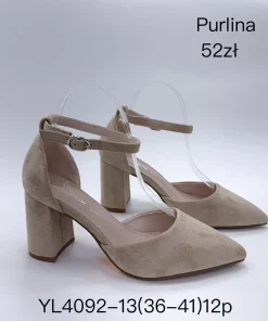 Buty Sandaly na Obcasie DAMSKIE (36- 41, 12par)