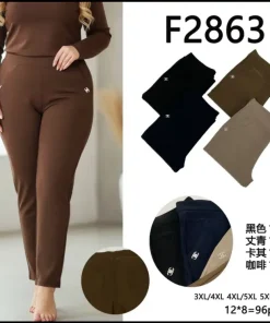 Spodnie Damskie,Size 3xl/4xl-5xl/6xl, paczka 12szt, mix kolor