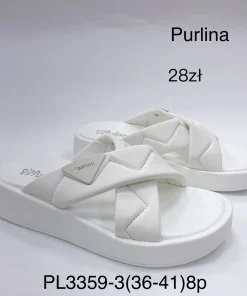 Klapki DAMSKIE (36- 41, 8par)