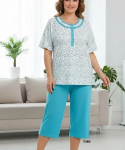Piżamy DAMSKI ,size m-3xl,paczka 10szt,mix kolor