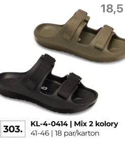 Klapki MĘSKIE (41-46, 18par)
