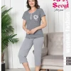 Piżamy Damskie, size m-xl, paczka 12szt, 1 kolor