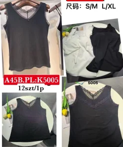 Bluzki Damskie, size s/m-l/xl, paczka 12szt, mix kolor