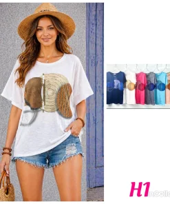 Bluzki Damskie, Size l/xl-xl/2xl, paczka 12szt, mix kolor (Sao chép)