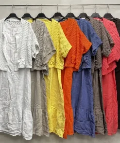 Komplety damskie wloskie,size uni ,paczka 6szt ,mix kolor