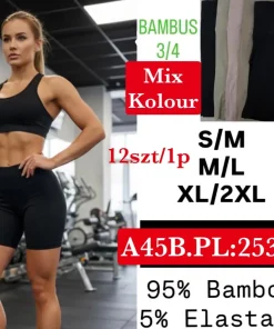 Spodenki Damskie, Size xxs/xs-xs/s, paczka 12szt, mix kolor (Sao chép)