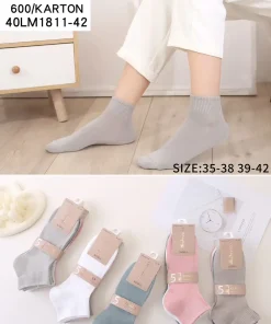 Skarpety Damskie, Size 35-42, paczka 40szt, mix kolor (Sao chép)
