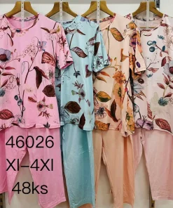 Piżamy Damskie, Size m-2xl, paczka 12szt, 1 kolor (Sao chép)