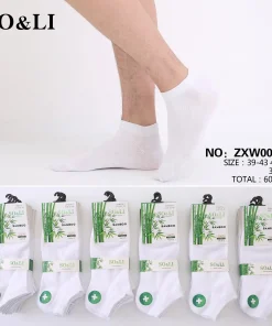 Stopki MĘSKIE,Size 39-46, paczka 30szt, 1 kolor