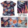 Bluzki Damskie, size l-4xl, paczka 12szt, mix kolor (Sao chép)