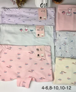 Majtki DZIECIĘCA,Size 4/6-10/12lat, paczka 24szt, mix kolor