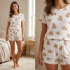 Piżamy Damskie, size s/m-3xl, paczka 5szt, 1 kolor (Sao chép)