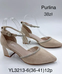 Buty Sandaly na Obcasie DAMSKIE (36- 41, 12par)