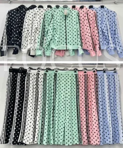 Komplety damskie wloskie, Size uni ,paczka 6szt mix kolor