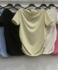 Bluzki DAMSKA WŁOSKA, Size uni ,paczka 6szt mix kolor (Sao chép)