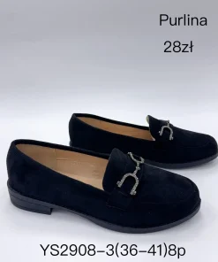 Buty Mokasyny DAMSKIE (36- 41, 8par)