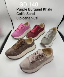 Buty Sportowe DAMSKIE (36-41, 8par)