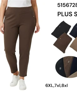 Spodnie Damskie,Size 6xl-8xl, paczka 12szt, mix kolor
