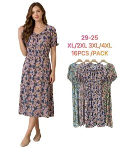 Sukienki Damskie, Size xl/2xl-3/4xl, paczka 16szt, mix kolor (Sao chép)