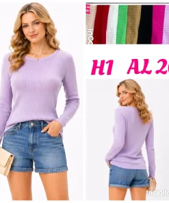 Swetry damskie,size l/xl-xl/2xl,paczka 12szt, mix kolor (Sao chép)