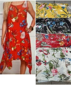 Sukienki Damskie, Size s-xl, paczka 12szt, mix kolor (Sao chép)