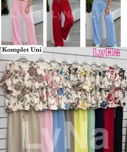 Komplety DAMSKA WŁOSKA, Size uni ,paczka 6szt mix kolor