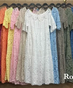 Sukienki damskie,size uni duze rozmiary ,paczka 6szt, mix kolor