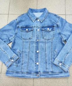 Kurtki Jeansowe Damskie, Size xl-7xl, paczka 7szt, 1 kolor