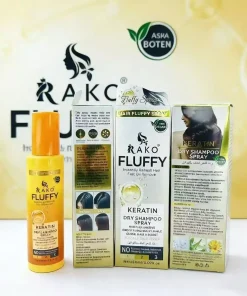 RAKO Fluffy Keratin Dry Shampoo (Paczka 12szt)