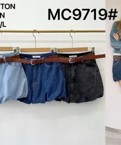 Spódnica krótka Damskie,Size s-l, paczka 6szt, mix kolor