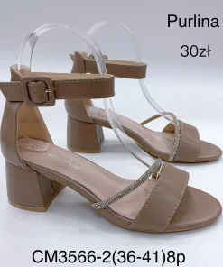 Buty Sandaly na Obcasie DAMSKIE (36- 41, 8par)