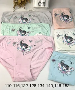Majtki DZIECIĘCA, Size 8-16 lat, paczka 24szt, mix kolor (Sao chép)