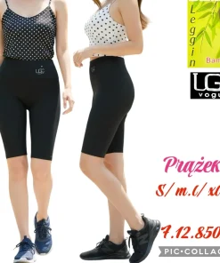 Leginsy Damskie,Size s/m-l/xl, paczka 12szt, 1 kolor