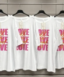 Bluzki Damskie wloskie, Size uni ,paczka 6szt,1kolor