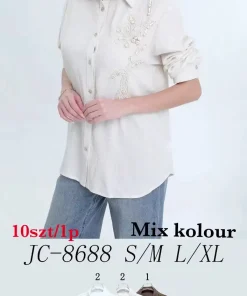 Bluzki Damskie, Size uni, paczka 10szt, mix kolor (Sao chép)