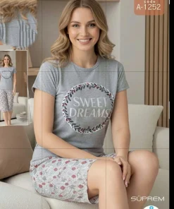 Piżamy Damskie, size m-2xl, paczka 6szt, 1 kolor