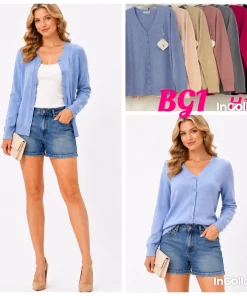 Swetry damskie,size l/xl-2/3xl,paczka 12szt, mix kolor (Sao chép)