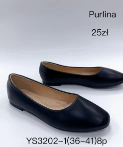 Buty Baleriny DAMSKIE (36- 41, 8par)